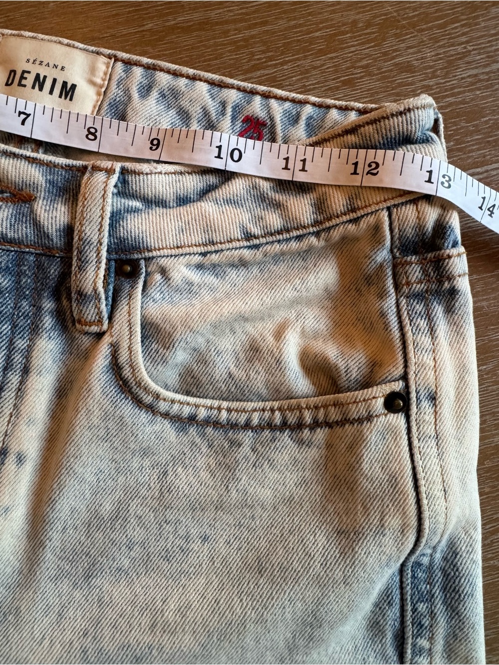 Sézane Light Wash Straight-Leg Jeans - Picture 4 of 10